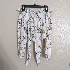 Women's 3/4 sleeve crop top